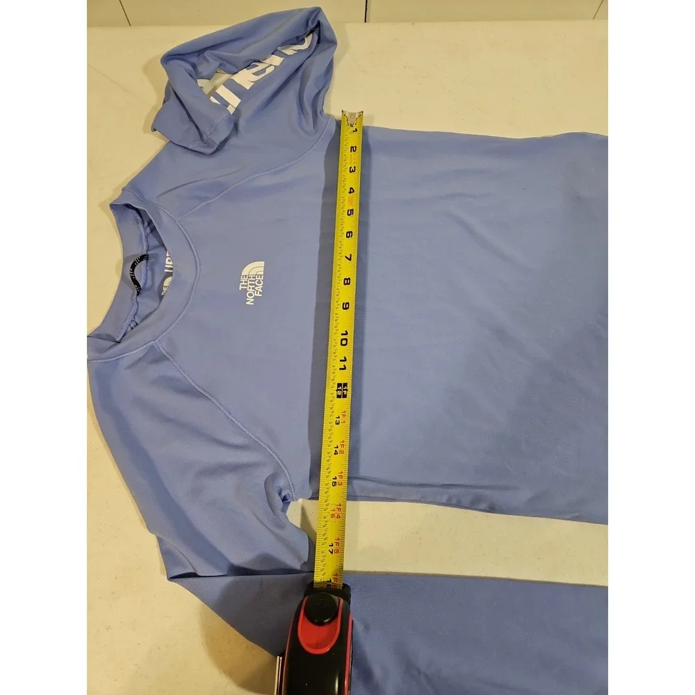 THE NORTH FACE UPF40+ Girl's Large Light Purple Long Sleeve Sun/Swim Shirt(1886